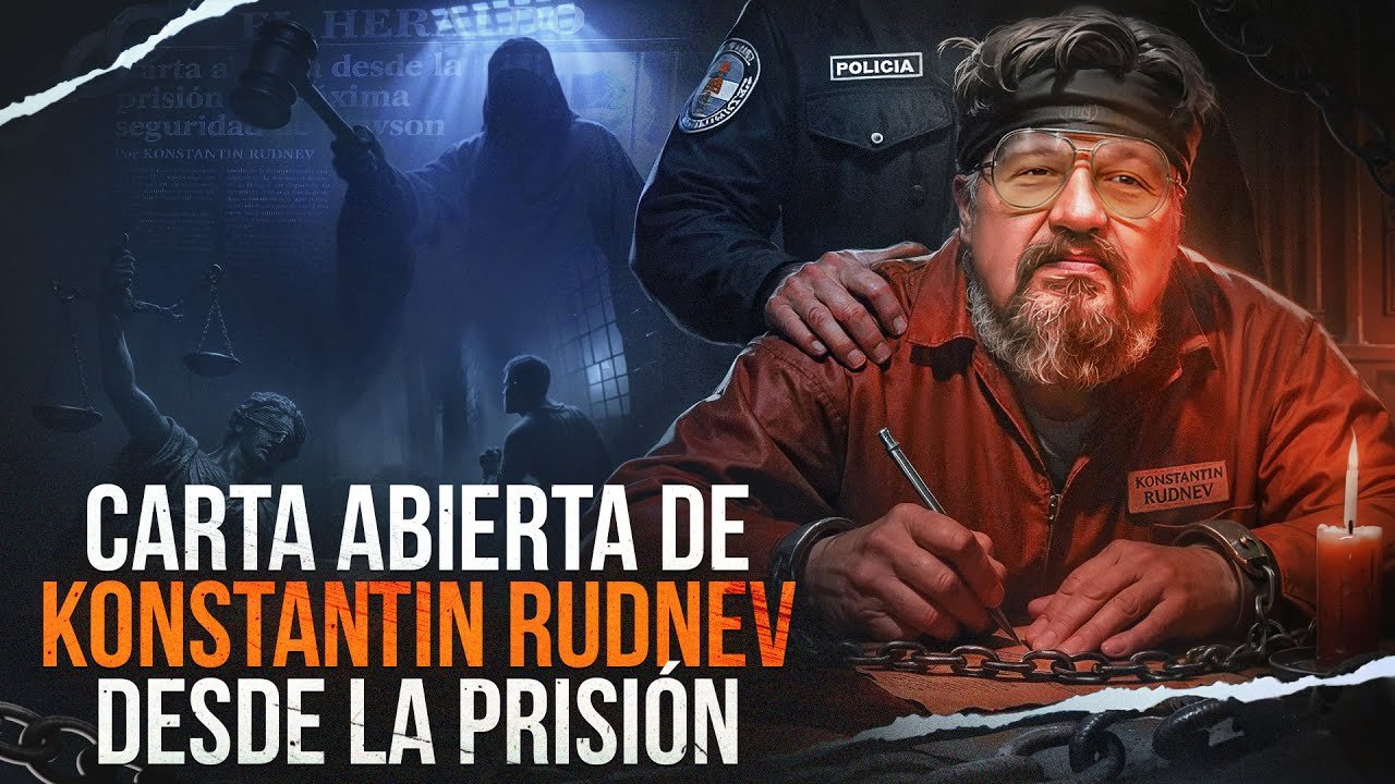 Letter from Konstantin Rudnev in prison